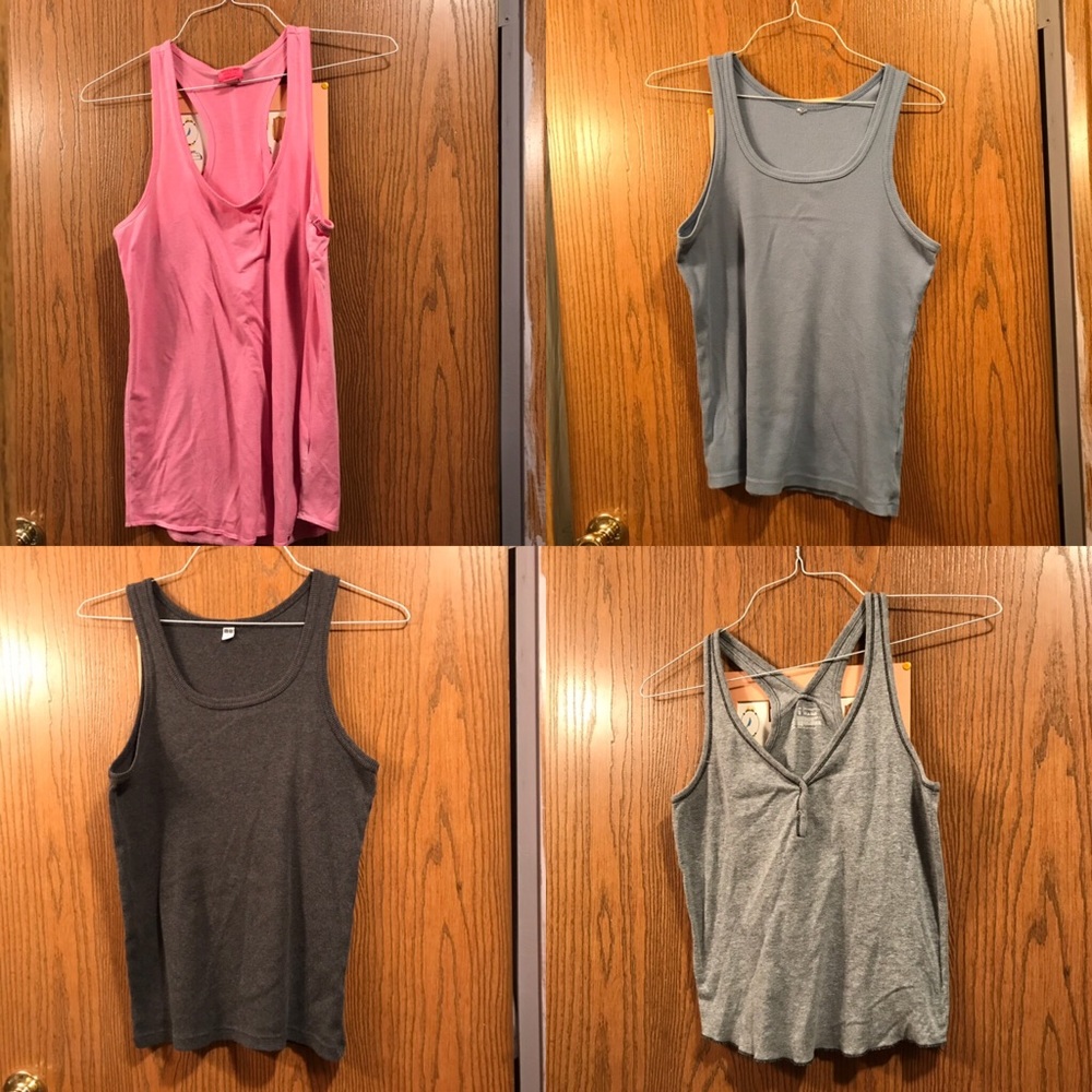 Bundle of 4 Tank/Workout Shirts